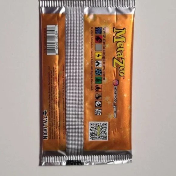 Metazoo Booster Pack - 1st Edition Nightfall - Orange - Picture 2 of 3